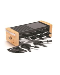 Raclette / Grill 8 personnes - KCWOODLUX8 KITCHENCHEF