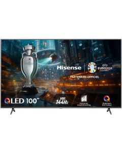 TELEVISEUR QLED 4K  HISENSE 100E7NQ PRO