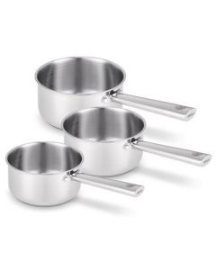 SET 3 CASSEROLES EN INOX BEKA 101041