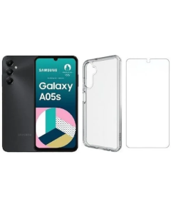 LOT SMARTPHONE GAL.A05S NOIR + COQUE + FILM SAMSUNG BUNGALA05SNOIRV2-MGF