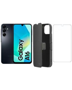LOT SMARTPHONE GALAXY A16 4G BLEU + ETUI + FILM SAMSUNG BUNGALA164GBLEU-MGF