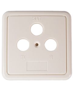 PLASTRON POUR PRISE D'ARRIVEE TV-RADIO WISI DW45D