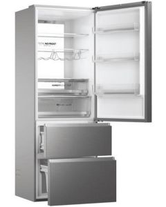 REFRIGERATEUR COMBINE 200,6CM CONNECTE 2 TIROIRS HAIER HTW7720DNMP
