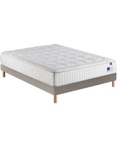 LOT MATELAS+SOMMIER TAP. 140X190CM  EPEDA IC1682614019000