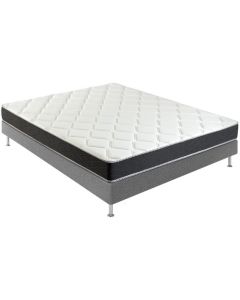 LOT MATELAS+SOMMIER TAPISSIER 160X200CM  BULTEX IC1684016020000