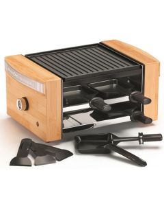 APPAREIL A RACLETTE MULTIFONCTION  KITCHENCHEF KC.WOOD-LUX4