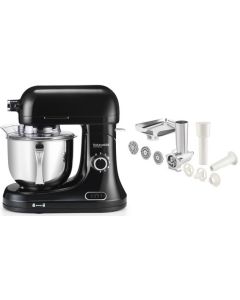 LOT KITCHEN MACHINE 5L + KIT HACHOIR NATURAMIX LOT SILENTPRO1600N+KITHAC