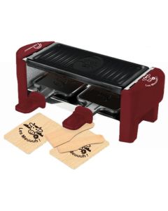 APPAREIL A RACLETTE MULTIFONCTION  LITTLE BALANCE MEUUUH DUO-PIMENT-8940