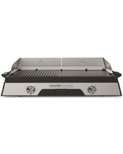 PLANCHA ET GRIL ELECTRIQUE  KITCHENCHEF PLANCHA-DUO2200