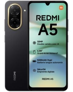 SMARTPHONE 4G  XIAOMI REDMI A5 4+128 NOIR