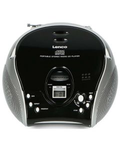 RADIO CD  LENCO SCD-24BLACK/SILVER