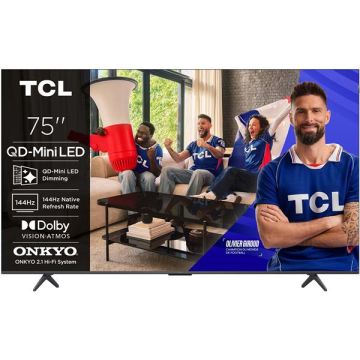 TV QD Mini-LED 4K 75'' (190 cm) - 75P8L TCL