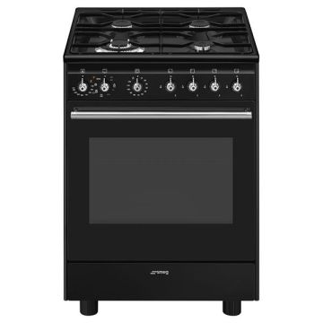 Cuisinière mixte CX61GMBL SMEG