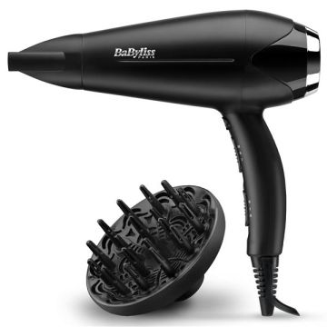 Sèche-cheveux Babyliss Paris Noir - Turbo Smooth - D572DE BABYLISS