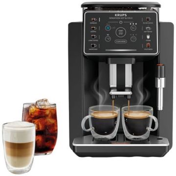 STAR+ - Machine à café automatique - Sensation Hot & Cold - Noir - EA9138E0 KRUPS