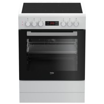 Cuisinière vitrocéramique - FBE67300WCS BEKO