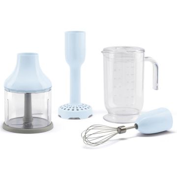 Kit de 4 accessoires Bleu pour mixeur plongeant ANNÉES 50 - HBAC11PB SMEG