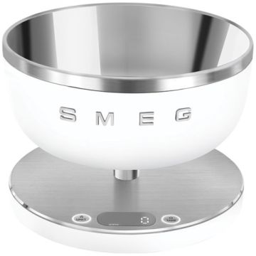 Balance de cuisine 5 kg numérique Blanc Mat - Collezione SMEG