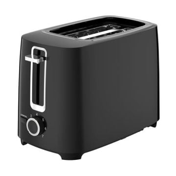 Grille-pain 2 fentes Noir - Kitchen Studio - KSTOASTBLACK2T KITCHENCHEF