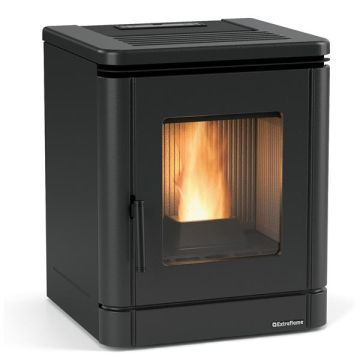 Poêle à granulés PEGGYNOIR NORDICA EXTRAFLAME