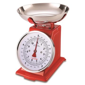 Balance mécanique 5 kg Rétro Rouge - Tradition 500 TERRAILLON