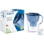 CARAFE FILTRANTE + 1 CARTOUCHE BRITA MARELLA XL BLEU-1051122 thumbnail