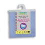 TAIE D'OREILLER 65CM X 65CM  LINGE DES FAMILLES PLURIEL TO 65X65 BLEU thumbnail
