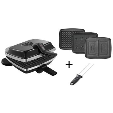 CROQUE GAUFRE AVEC SYSTEME ROTATIF DE CUISSON LAGRANGE 039624