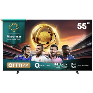 TELEVISEUR QLED 4K  HISENSE 55E7Q