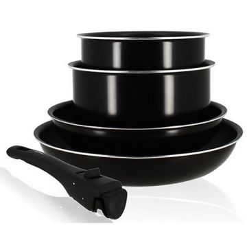 BATTERIE DE CUISINE EN ALU COMPOSEE DE 5 PIECES MENASTYL 6020437