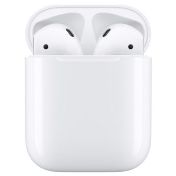 ECOUTEURS BLUETOOTH CLASSIQUES RECONDITIONNES  APPLE AIRPODS2BLANC-UPCYCLES