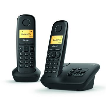 TELEPHONE DECT DUO  GIGASET AL170A DUO NOIR