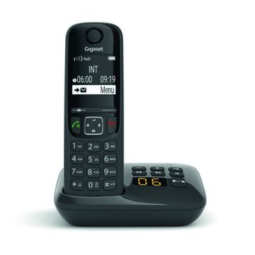 TELEPHONE DECT SOLO  GIGASET AS690A NOIR