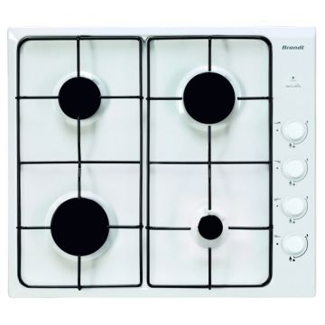 TABLE DE CUISSON GAZ  BRANDT BPE6410W