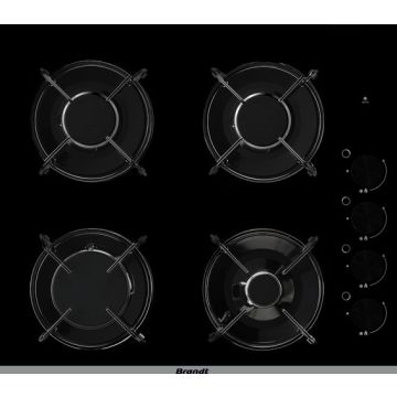 TABLE DE CUISSON GAZ  BRANDT BPG3400B