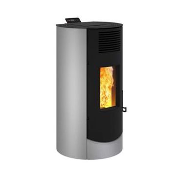 POELE A GRANULES DE BOIS ETANCHE CONNECTE DEVILLE C077GX-09