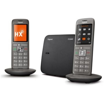 TELEPHONE DECT DUO  GIGASET CL660 DUO ANTHRACITE