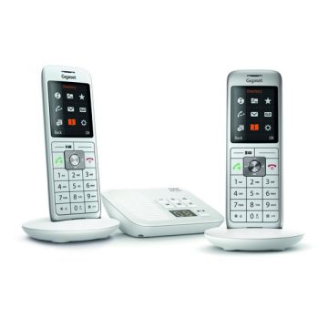 TELEPHONE DECT DUO  GIGASET CL660A DUO BLANC