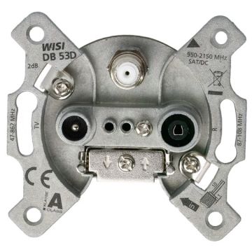 PRISE D'ARRIVEE TV - RADIO  WISI DB53D