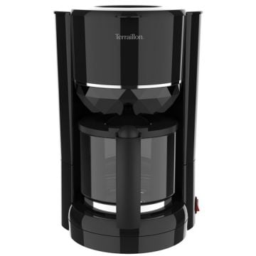 CAFETIERE FILTRE 10/15 TASSES TERRAILLON DIAMANT NOIR-15388