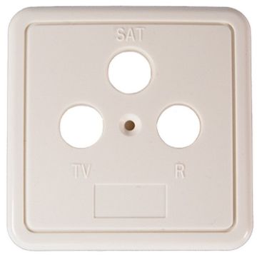 PLASTRON POUR PRISE D'ARRIVEE TV-RADIO WISI DW45D