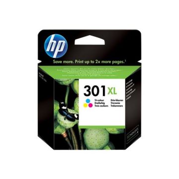 CARTOUCHE D'ENCRE POUR IMPRIMANTE JET D'ENCRE HP HP301XL COULEUR-1593427