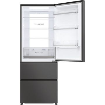 REFRIGERATEUR COMBINE 190CM 2 TIROIRS HAIER HTR5719ENPT