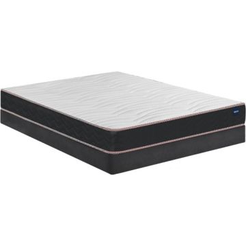 LOT MATELAS+SOMMIER TAP. 140X190CM  BULTEX IC1623914019000