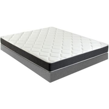 LOT MATELAS+SOMMIER TAPISSIER 140X190CM  BULTEX IC1684014019000