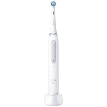 BROSSE A DENTS ELECTRIQUE CONNECTEE BRAUN IO SERIES 4 WHITE