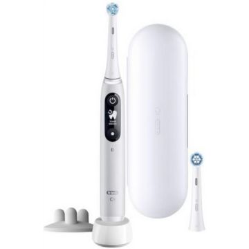 BROSSE A DENTS ELECTRIQUE CONNECTEE BRAUN IO SERIES 6S WHITE