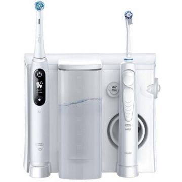 COMBINE DENTAIRE CONNECTE BRAUN IO6 WHITE + OXYJET