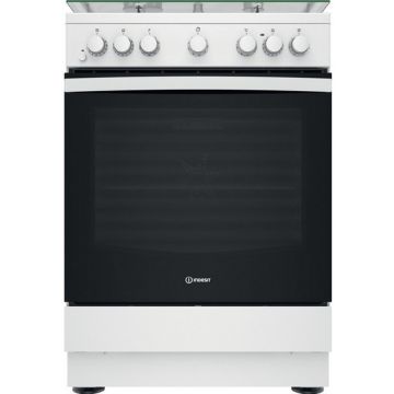 CUISINIERE MIXTE 60X60CM  INDESIT IS67M5PCW/FR/1