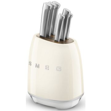 BLOC 6 COUTEAUX SMEG KBSF02CR